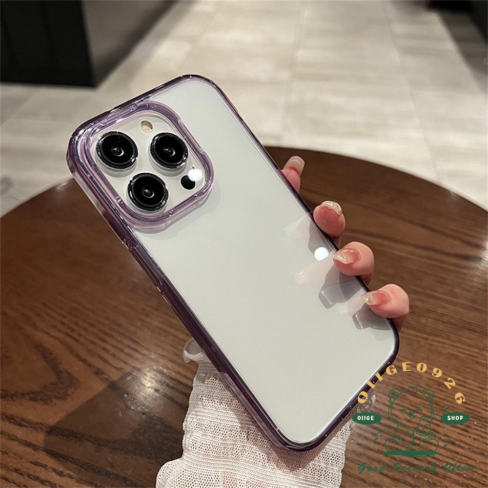 Ốp Điện Thoại TPU Trong Suốt Cho Iphone 14 / 13 / 12 Pro Max Plus