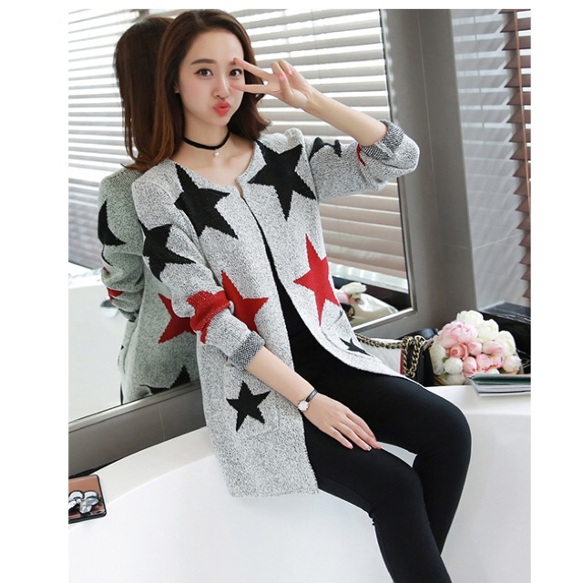 Áo Len Nữ Form Dài Star