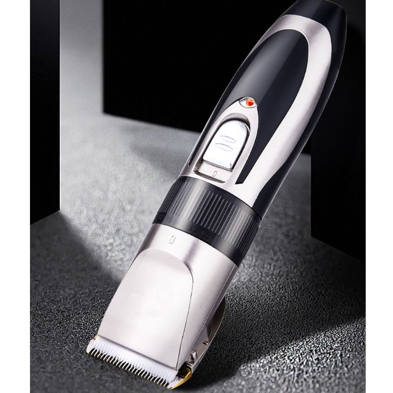 Tông Đơ Hớt Tóc Chuyên Nghiệp Không Dây Kèm 4 Lược Thay Thế