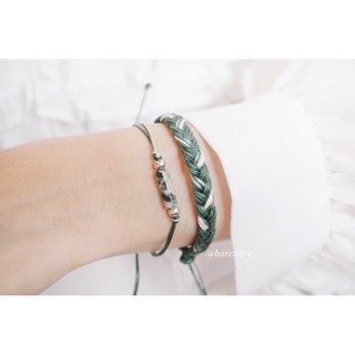Set Green Leaf