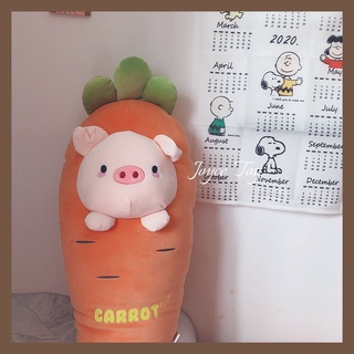 Gối ôm hình củ cà rốt nhồi bông dễ thương cho bé