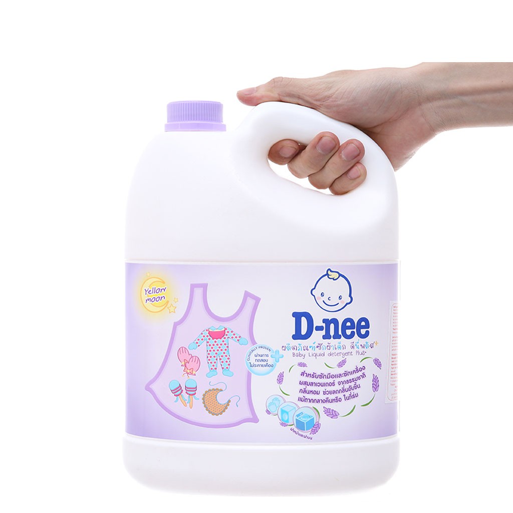 Nước Giặt Xả Cho Bé D-nee Yellory Moon Chai 3000ml (Dnee Tím)