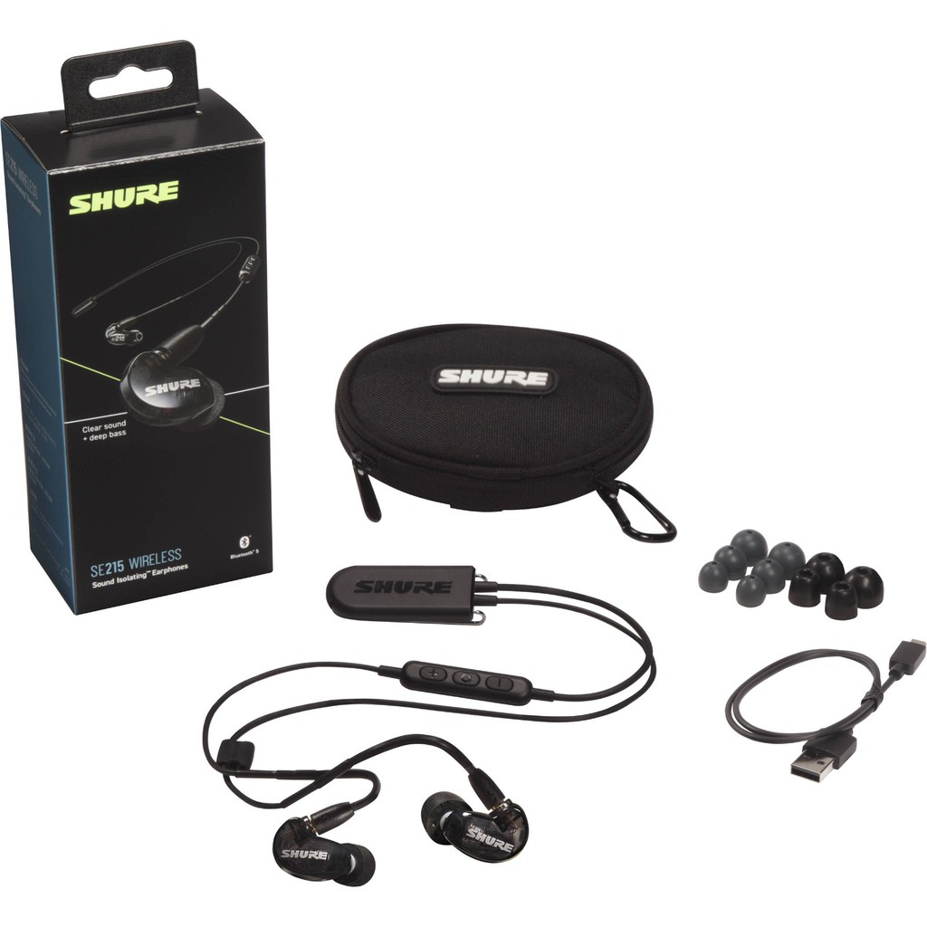 Shure SE215 BT2 Wireless Sound-Isolating Earphones