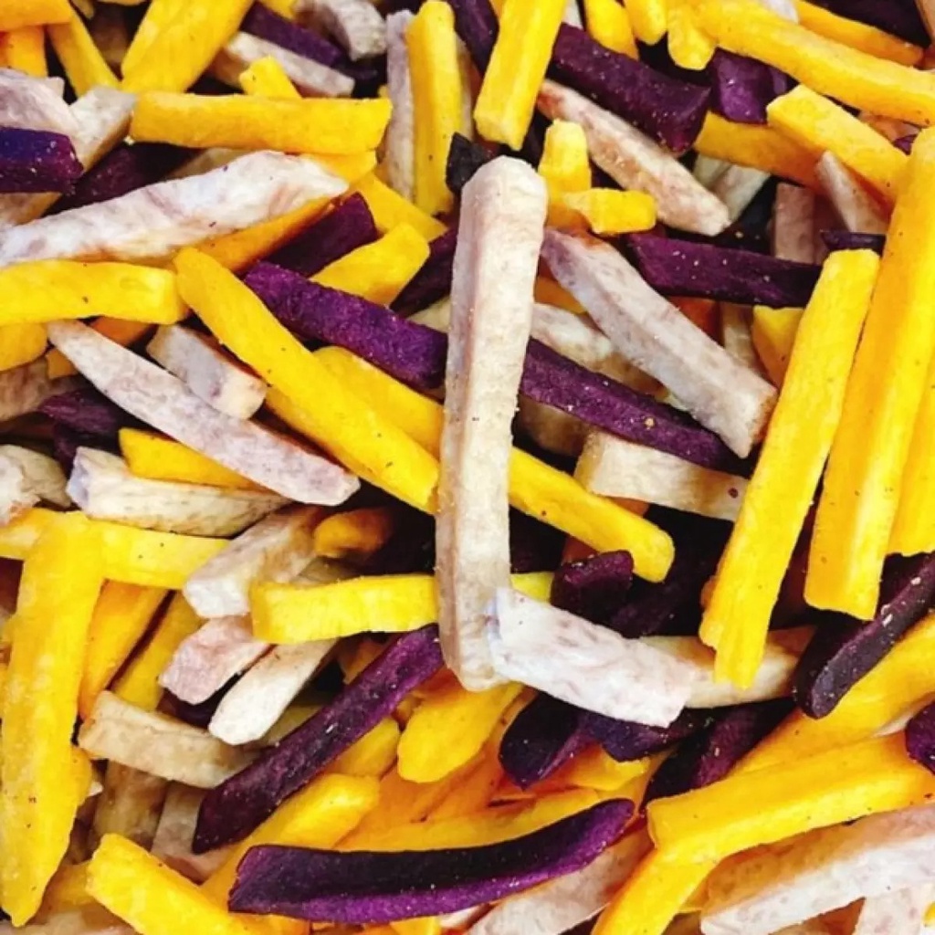Khoai môn cọng sấy giòn siêu ngon hũ 300gr