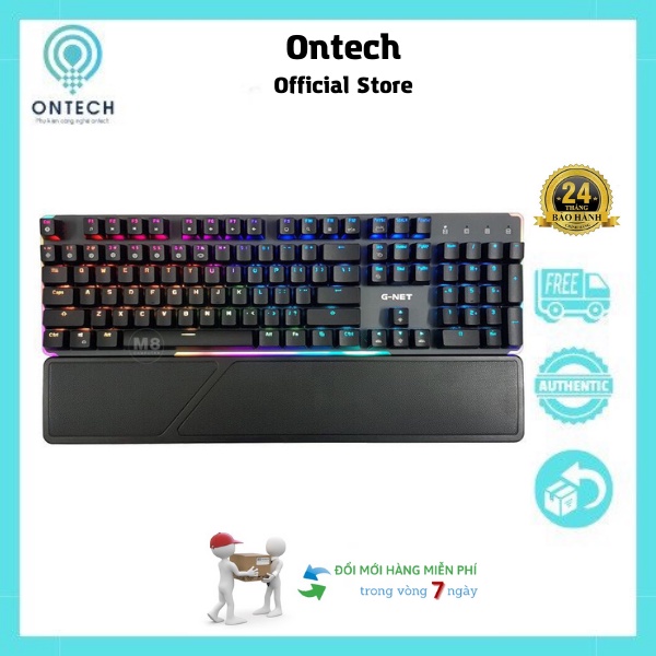 Bàn Phím Gaming Cơ Quang G-Net Lk789 RGB / Chính Hãng / 104 key