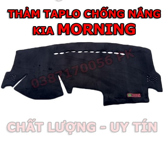 [HÀNG XƯỞNG]Thảm chống nóng taplo Kia morning 2010 - 2020