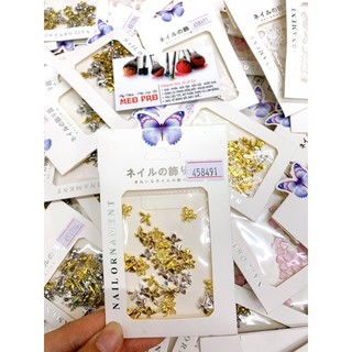 charm - phụ kiện trang trí móng tay chân( trai nửa , ong bạc -vàng)