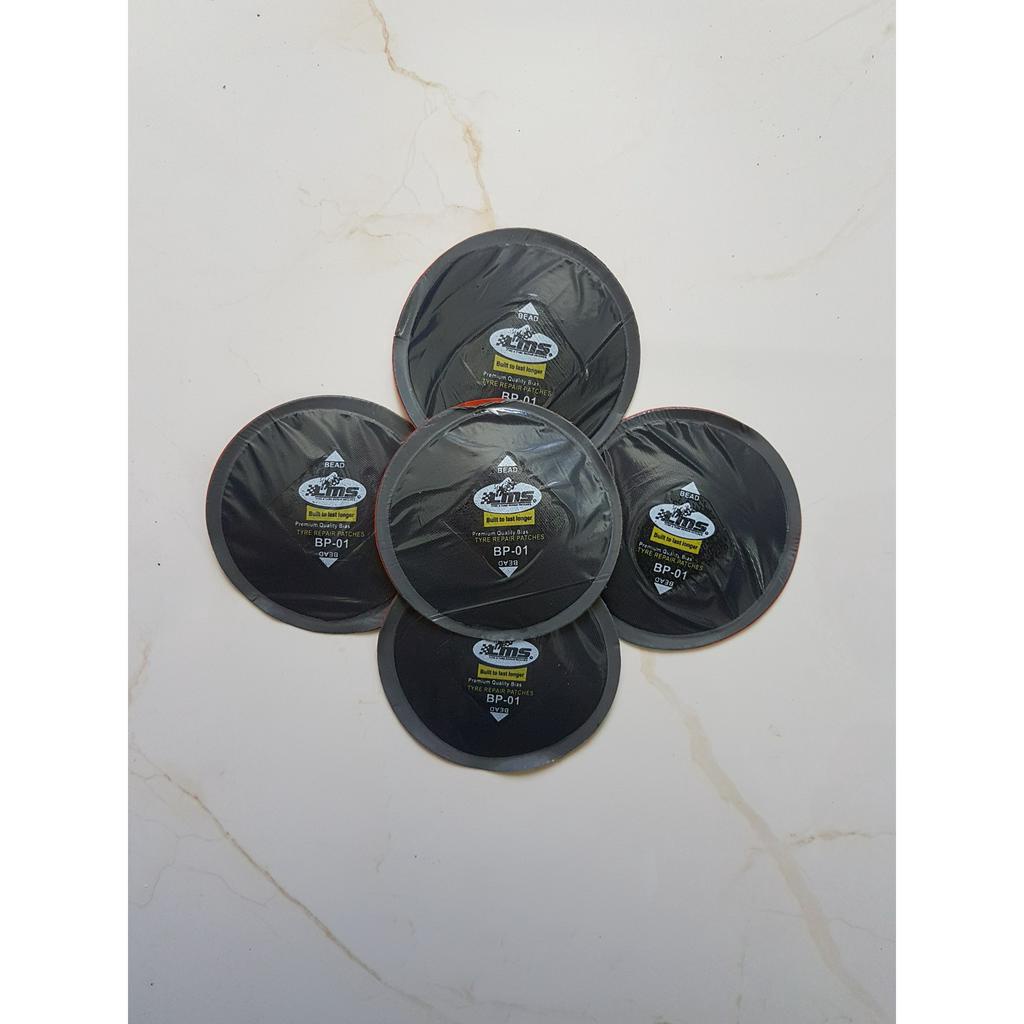 Hộp 20 miếng vá lốp bố chéo Ấn Độ LMS BP-01