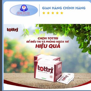 [che tên] Tottri dạng viên nang - hỗ trợ cho người bệnh trĩ, táo bón, giúp co búi trĩ