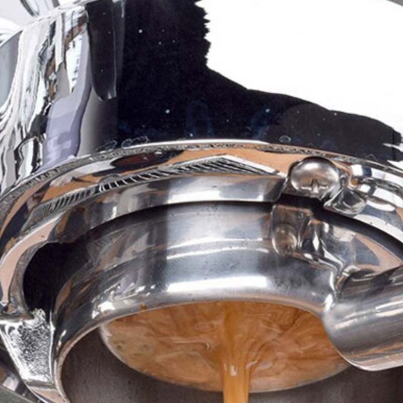 Rổ lọc không đáy 54mm bằng gỗ kiểu nhấn chuyên nghiệp dành cho máy Breville Barista Express