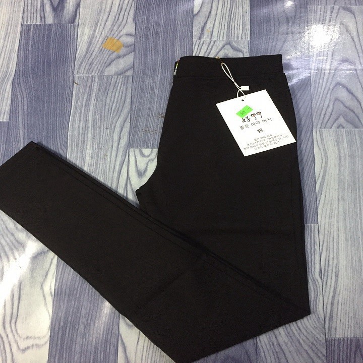 Quần legging thời trang chất Umi hàn 4 túi  (loại 1 cao cấp)