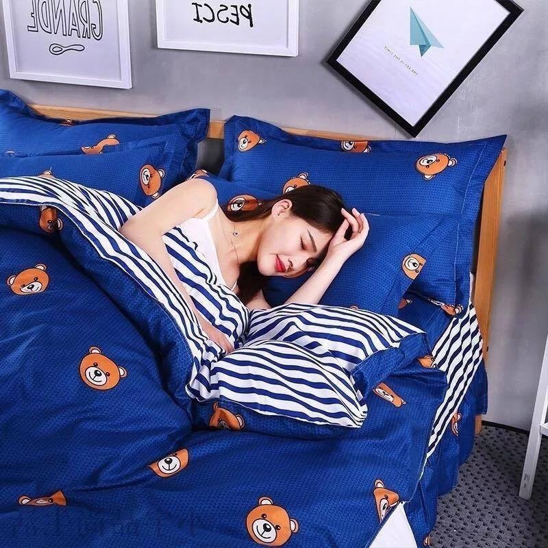 ( free ship )  SÉT POLY NHẬP CON GẤU XANH