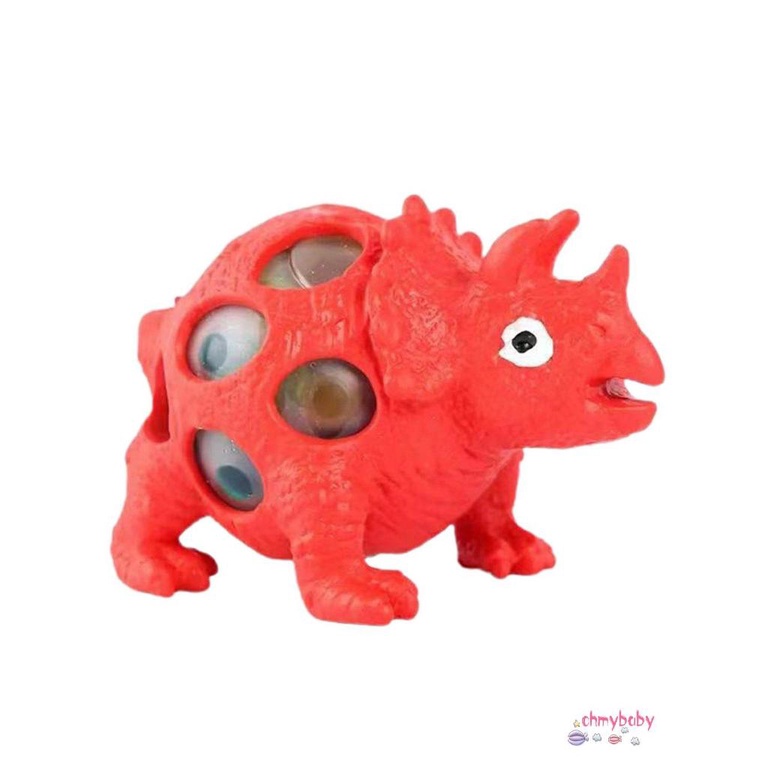 【OMB】 Squeeze Fidget Toy Squishy Toys Color Dinosaur Model Decompression Squeeze Toy