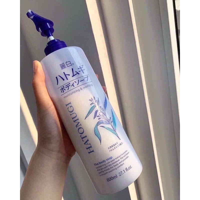 🧖‍♂️Sữa tắm Hatomugi Nhật Bản 800ml