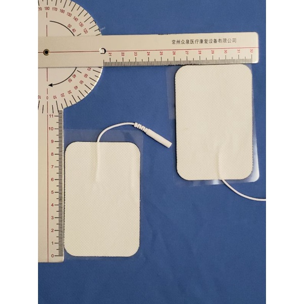 Miếng dán xung điện 6x9cm dùng cho máy vật lý trị liệu bộ quốc phòng, máy điện châm Hoa Đà, Dr Ho's...
