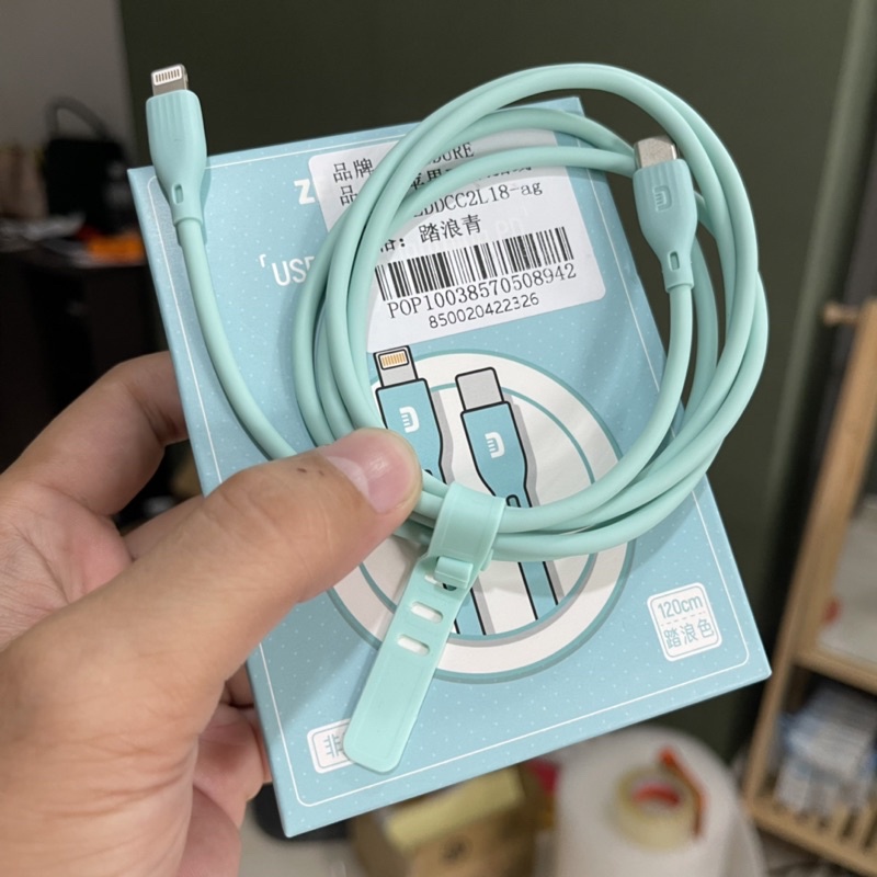 Cáp sạc nhanh Zendure_USB-C to PD 20W dài 120cm