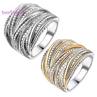 Nhẫn mạ bạc kiểu dáng đơn giản