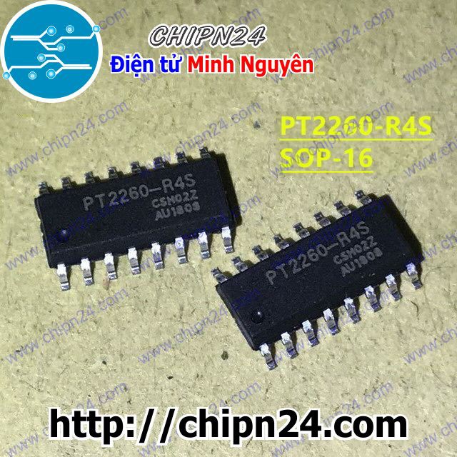 [2 CON] IC PT2260 SOP-16 (SMD Dán) (PT2260-R4S 2260)