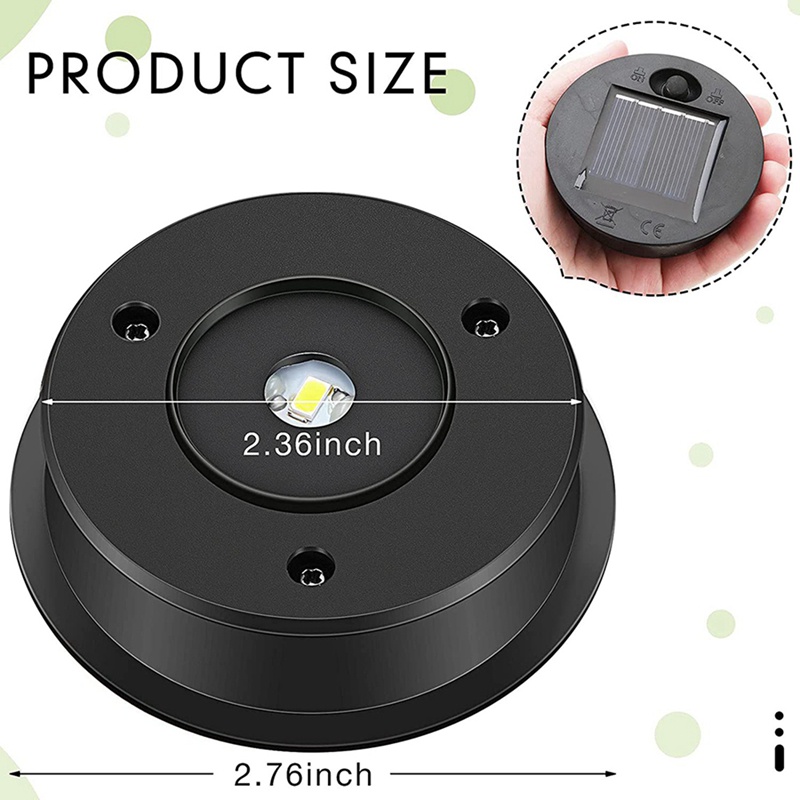 Set 6 Đèn Lồng LED 7 Lumens Sử Dụng Năng Lượng Mặt Trời