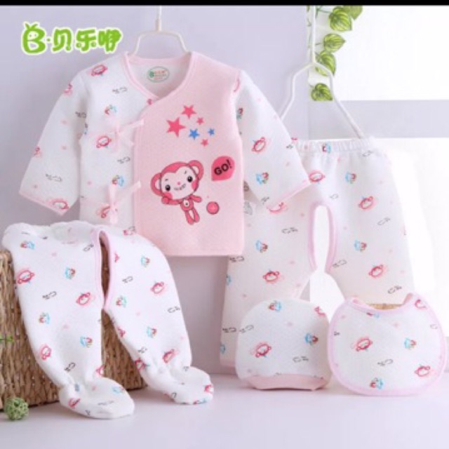 Combo 2 Set 5 món sơ sinh