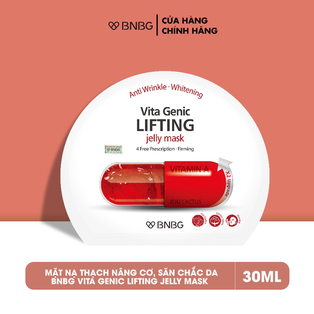 Mặt nạ nâng cơ, giảm nếp nhăn BNBG Vita Genic Lifting 30ml