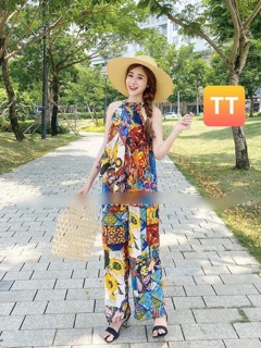 Set yếm thổ cẩm chất lụa