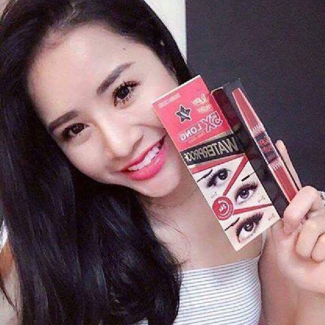 Mascara supper model 5X long deep black mi  - siêu dài, bền màu, chống nước [Hàng chuẩn Thái Lan] | BigBuy360 - bigbuy360.vn