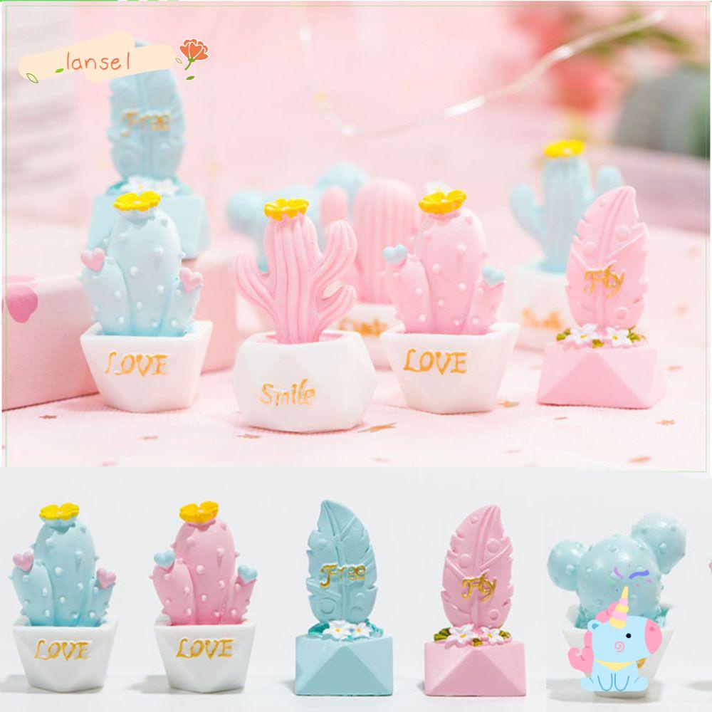 Mô Hình Cây Xương Rồng Mini Dùng Trang Trí Tiểu Cảnh