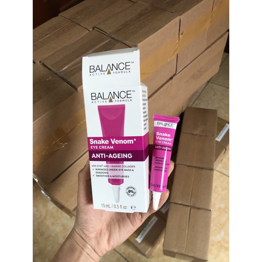 Kem Mắt Nọc Rắn Balance Active Formula Snake Venom Eye Cream | BigBuy360 - bigbuy360.vn