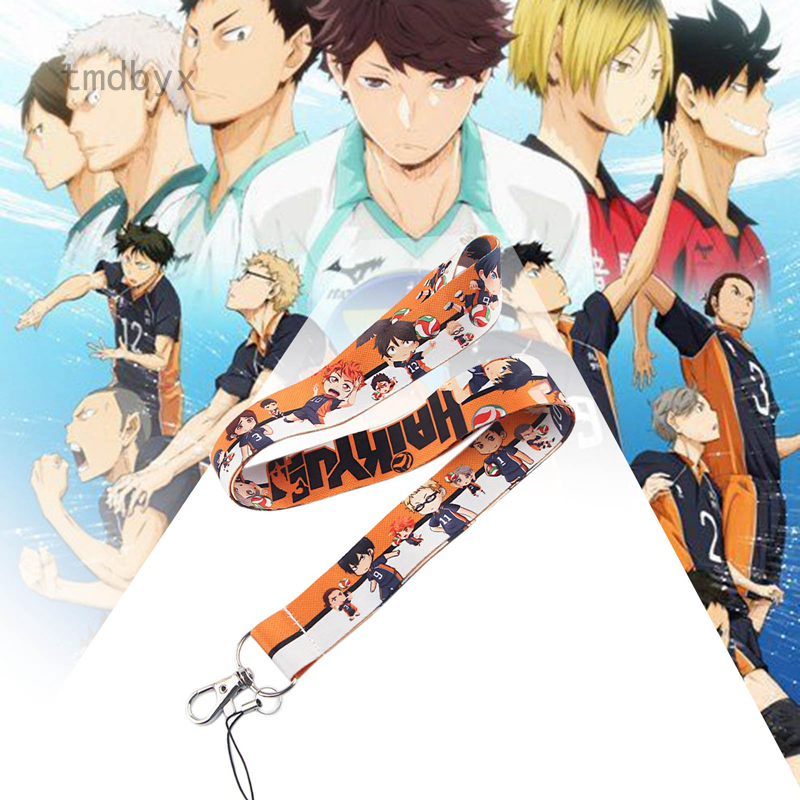 Dây Đeo Điện Thoại Họa Tiết Anime Haikyuu Xinh Xắn