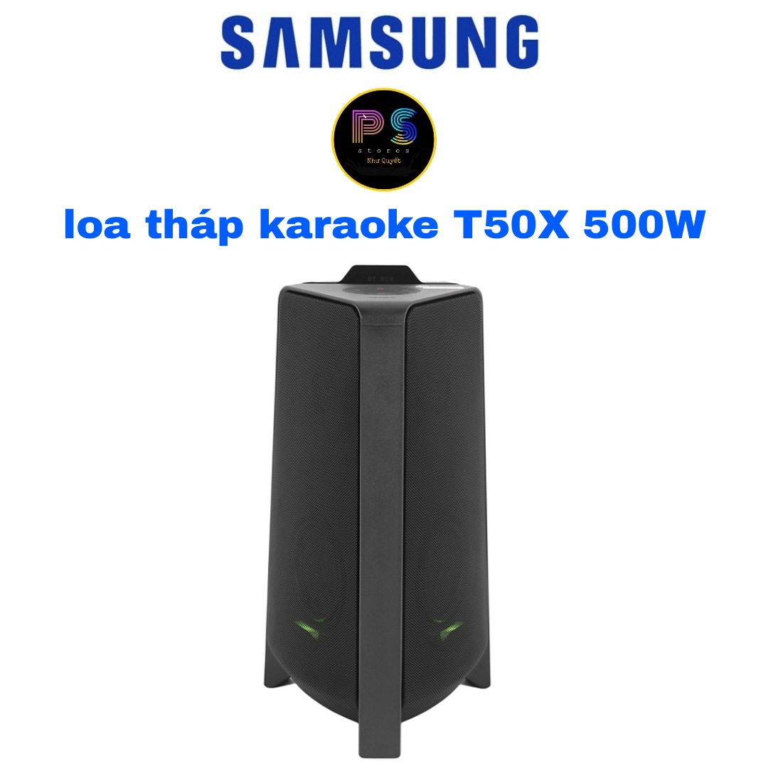 Loa Tháp karaoke Samsung T50/XV 500W tặng 1 bộ mic không dây cao cấp 1200k
