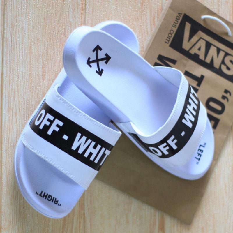 Dép sandal Off White cao cấp màu sắc đơn giản thời trang cho nam nữ