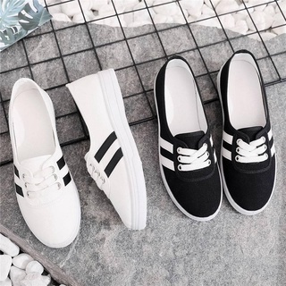 Giày Thể Thao Nữ Vải canvas Thời Trang Hàn Quốc Mới