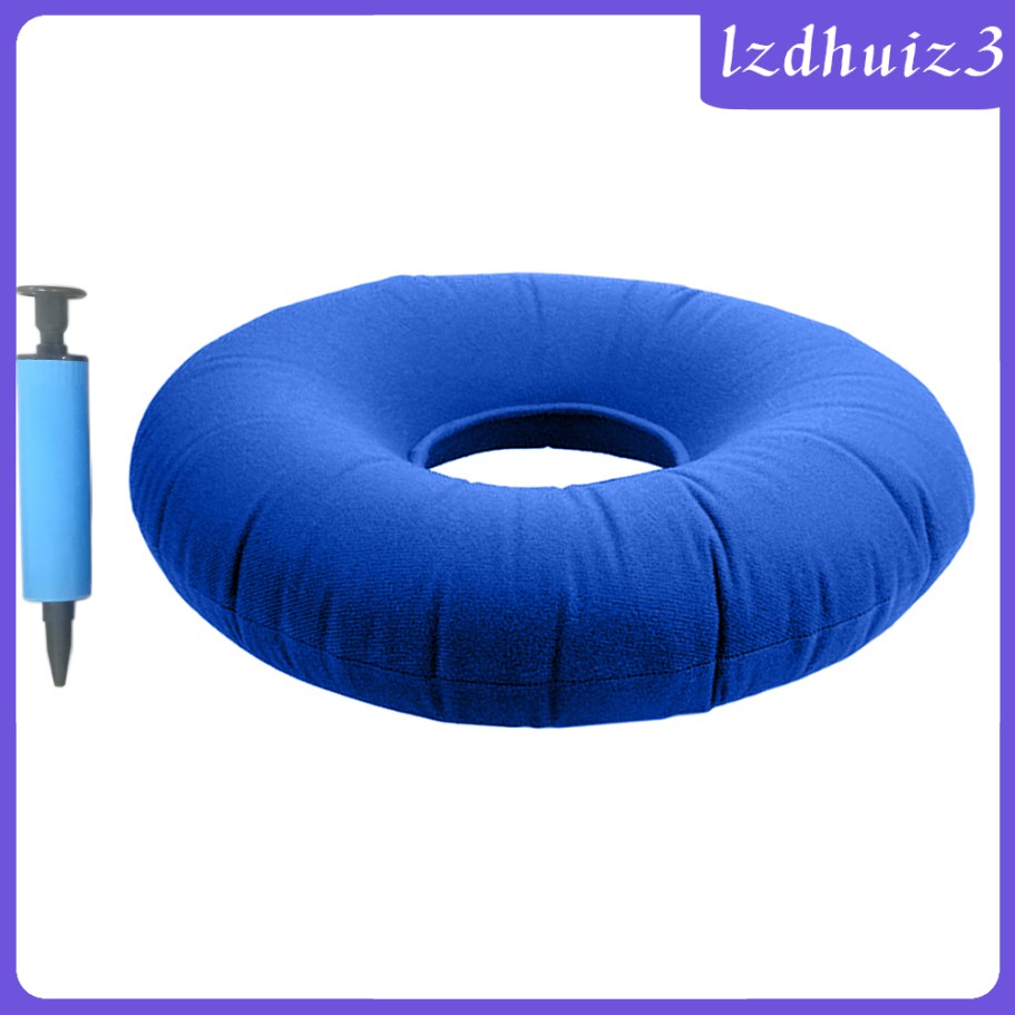 Đệm Ngồi Bơm Hơi Hình Bánh Donut 14 Inch