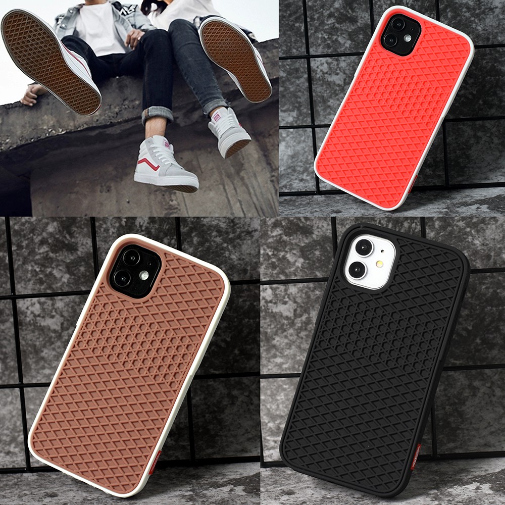 Ốp Điện Thoại Cao Su Mềm Hình Bánh Waffle Cho IPhone 12 MINI 11 pro max 13 pro max