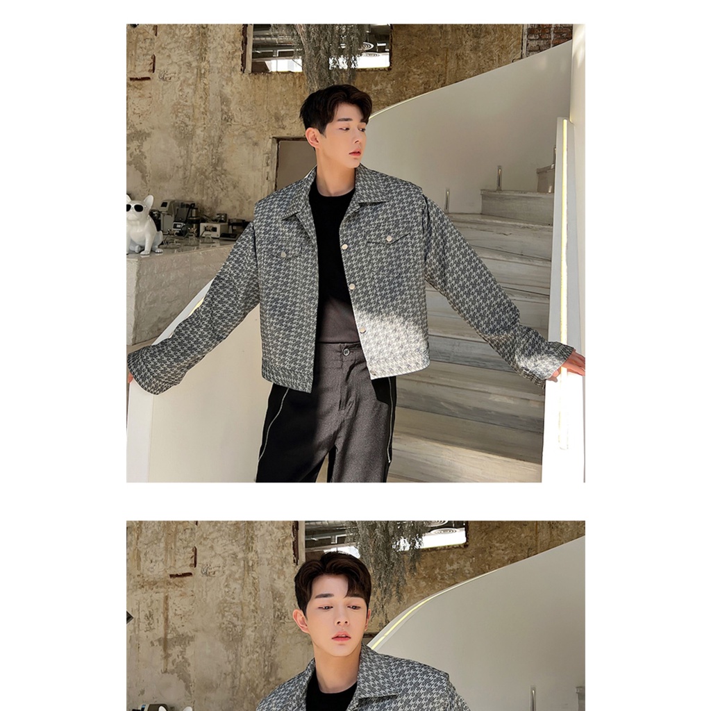 Áo Khoác Vải Tuýt Mỏng 23 Kiểu Dáng Độc Đáo Phong Cách Mùa Thu Cao Cấp Cho Nam