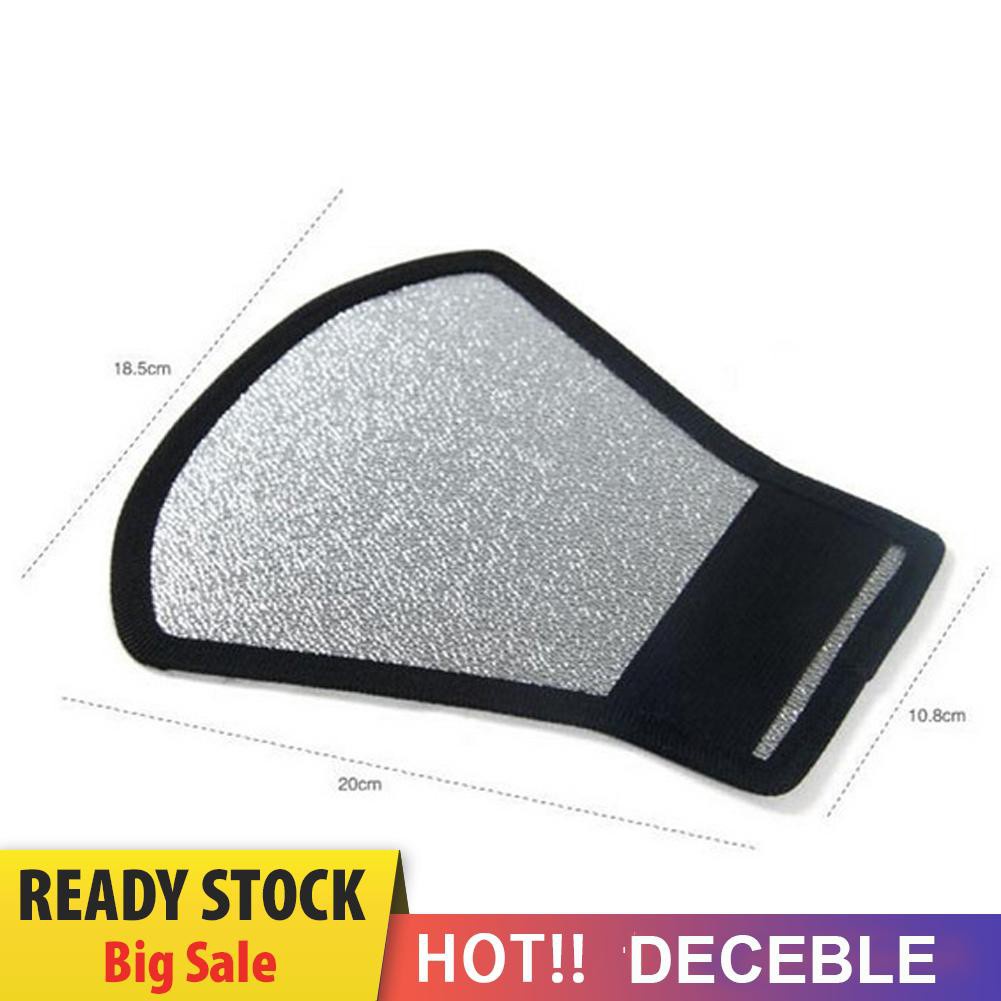 Deceble Camera Flash Diffuser Softbox Silver and White Reflector for Canon