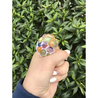 Combo 5 quả Bóng slime trứng lưới hạt nở