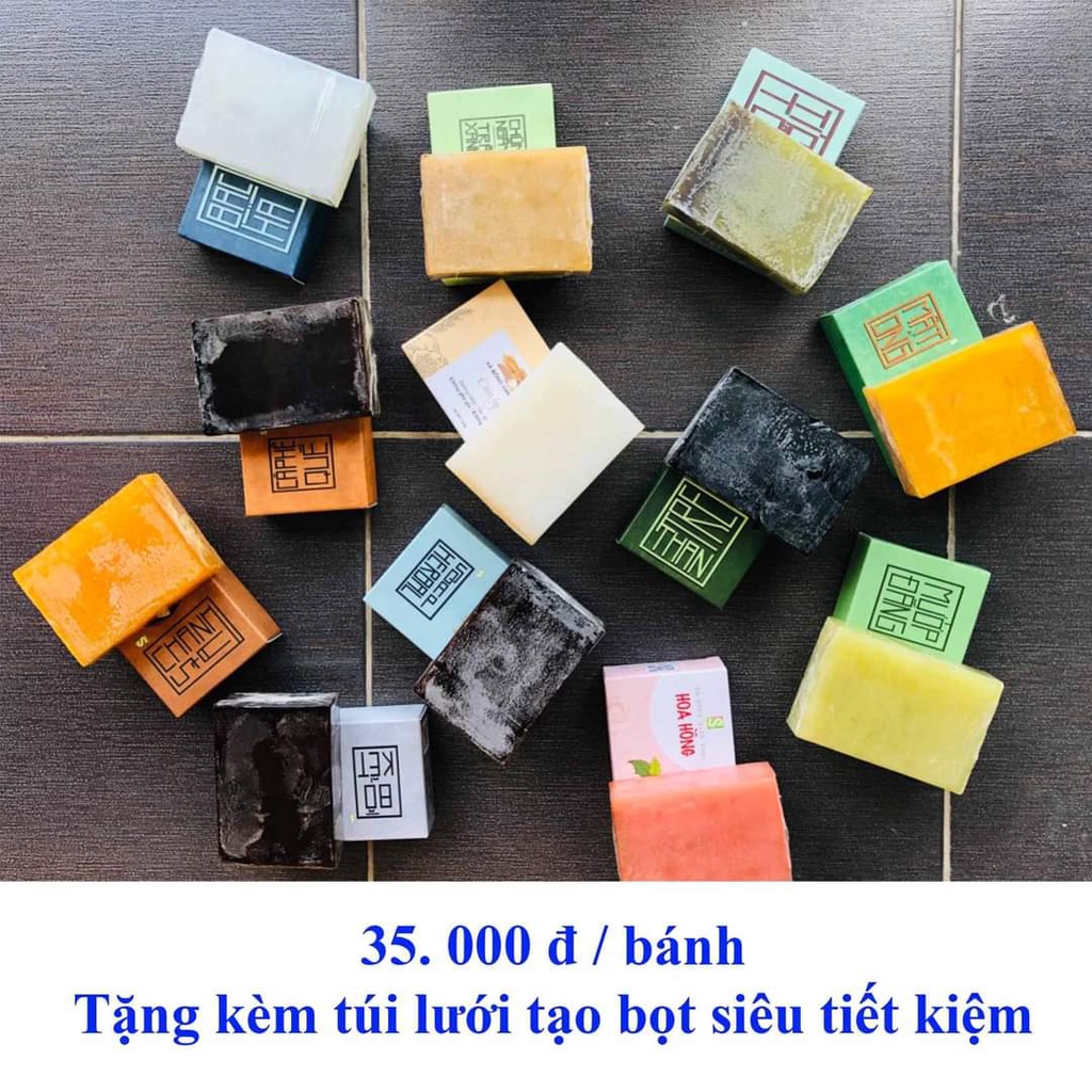 (HÀNG VIỆT NAM)Xà bông sinh dược, xà bông tắm handmade 100% thiên nhiên sạch da | WebRaoVat - webraovat.net.vn