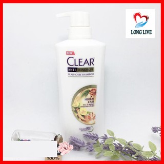 Dầu Gội Sạch Gàu Clear Botanique 9 Thảo Dược 450g