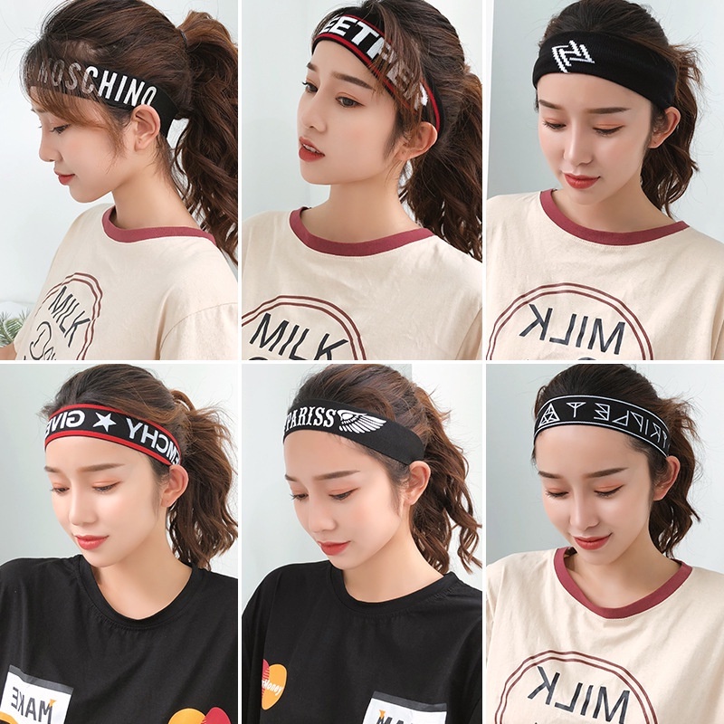 Băng Đô Thấm Hút Mồ Hôi Phong Cách Hàn Quốc Đơn Giản