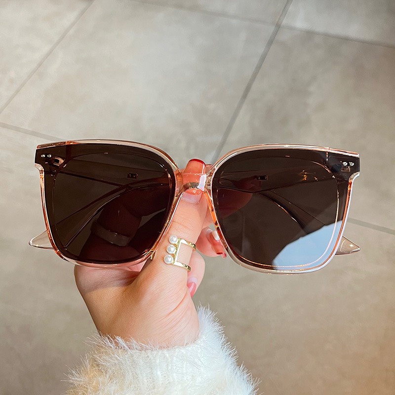 Mắt Kính Thời Trang Kính Râm Form Vuông Gm Locell 657 Kiểu Dáng Trẻ Trung Phong Cách Ulzzang - Hazo