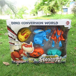ĐỒ CHƠI KHỦNG LONG NGƯỜI MÁY DINO 💝 ROBOT KHỦNG LONG