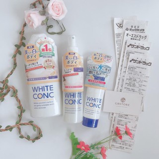 (Hàng Nhật giá tốt) Bộ dưỡng trắng da Body trọn bộ white ConC nhật bản