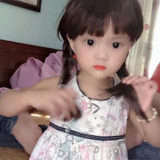 Tóc giả cho bé