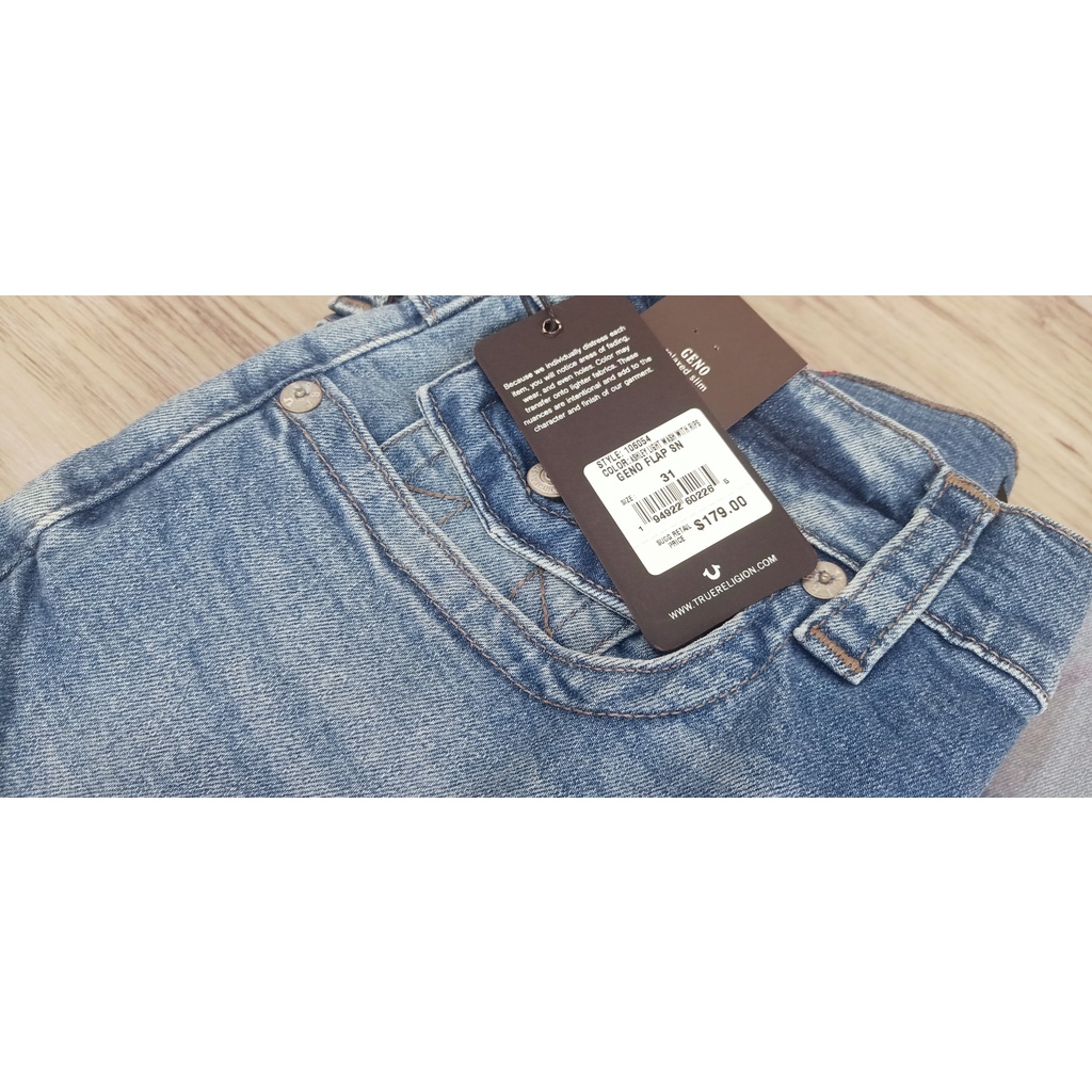 QUẦN JEAN ÔNG ĐỊA - TRUE RELIGION CHÍNH HÃNG USA