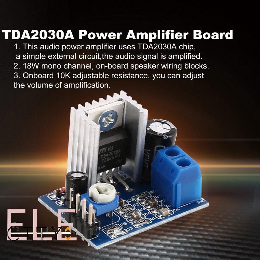 Bảng Mạch Khuếch Đại Âm Thanh Tda2030A Dc 6-18v