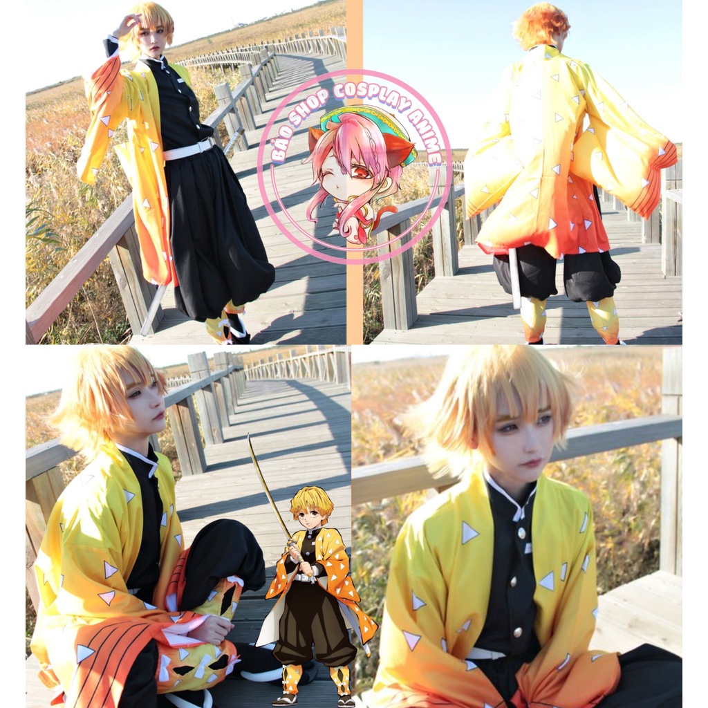 Costume Agatsuma  Zenitsu New  hãng XY