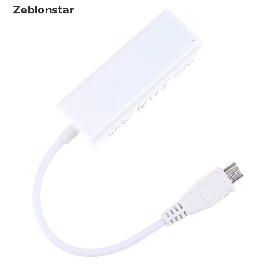 Đầu Chuyển Đổi 5-Pin micro usb 2.0 Sang RJ45 LAN ethernet 100mbps Cho Máy Tính Bảng