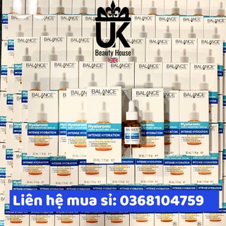 Combo 12 serum cấp ẩm balance hyaluronic youth 554 30ml